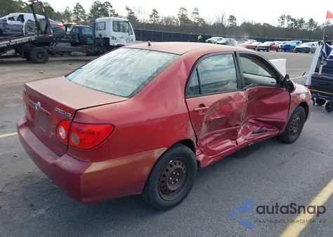 2006 Toyota Corolla Le z USA, uszkodzony, nr VIN 1NXBR32E66Z739752